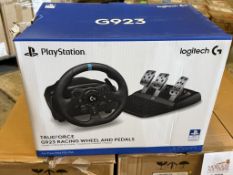 PLAYSTATION LOGITECH G923 TRUEFORCE RACING WHEEL