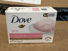 BULK LOT (NEW) PRODUCT CONSISTING OF (1,840 +/-) DOVE BAR SOAPS