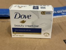 BULK LOT (NEW) PRODUCT CONSISTING OF (1,555 +/-) DOVE BAR SOAPS