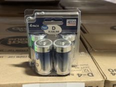 BULK LOT (NEW) PRODUCT CONSISTING OF (200 +/-) BATTERIES