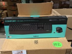 LOGITECH COMFORT MK345 FULL SIZE WIRELESS COMBO (NEW)