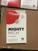 BULK LOT (NEW) PRODUCT CONSISTING OF (204 +/-) HERO MIGHTY PATCHES