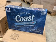 BULK LOT (NEW) PRODUCT CONSISTING OF (40 +/-) COAST BAR SOAP