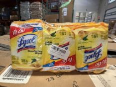 BULK LOT (NEW) PRODUCT CONSISTING OF (4,280 +/-) LYSOL WIPES