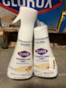 BULK LOT (NEW) PRODUCT OF APPROX. (20 +/-) CLOROX SPRAY