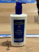 BULK LOT (NEW) PRODUCT CONSISTING OF (864 +/-) NEUTROGENA BODY LOTION