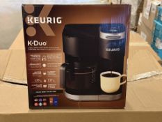 KEURIG K-DUO SINGLE SERVE & CARAFE COFFEE MAKER