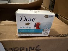 BULK LOT (NEW) PRODUCT CONSISTING OF (745 +/-) DOVE BAR SOAPS