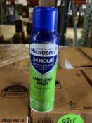 CASES OF (6) MICROBAN 24HOUR SANITIZING SPRAY