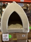 BEST PET SUPPLIES LINEN TENT COVERED (NEW)