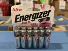 PACKS OF ENERGIZER MAX AA BATTERIES (12-PACK) EACH