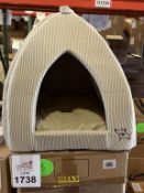 BEST PET SUPPLIES LINEN TENT COVERED (NEW)