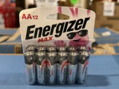 PACKS OF ENERGIZER MAX AA BATTERIES (12-PACK) EACH