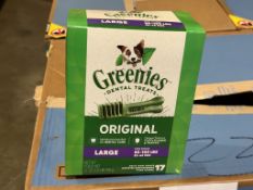 BOXES OF GREENIES DENTAL TREATS (17 PACK)