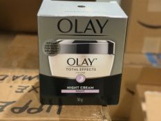 OLAY TOTAL EFFECTS NIGHT CREAM 50G EACH