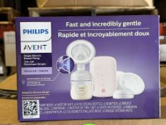 PHILIPS AVENT SINGLE ELECTRIC BREAST PUMP (NEW)