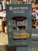 WESTBEND THEATER CRAZY POPCORN MAKER
