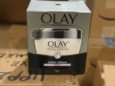 OLAY TOTAL EFFECTS NIGHT CREAM 50G EACH