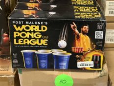 POST MALONE'S WORLD PONG LEAGUE GAME SET