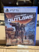 PLAYSTATION 5 STAR WARS OUTLAWS DISK GAMES