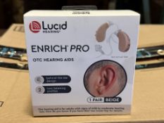 LUCID HEARING ENRICH PRO OTC HEARING AIDS (NEW)