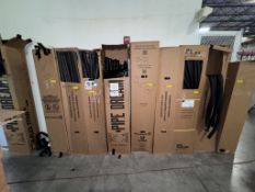 BOXES OF ASSORTED SIZE PIPE INSULATION