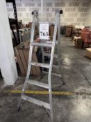 5' GORILLA 2-IN-1 ALUMINUM A FRAME LADDER
