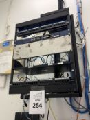 SERVER RACK, WALL MOUNT W NETGEAR 24