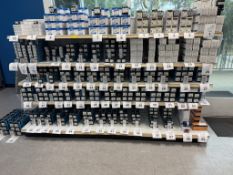 METAL WHITE DISPLAY RACKS