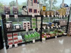 BLACK METAL DISPLAY RACKS