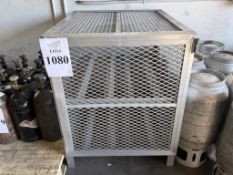 HEAVY DUTY GAS CYLINDER CAGE (ALUMINUM)