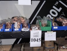 LOT CONSISTING OF ASSORTED COPPER FITTINGS