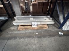 LOT CONSISTING OF ALUMINUM I-BEAMS 6 FT LONG
