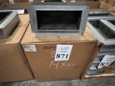 INSULATED GALVANIZED CEILING REGISTER BOXES