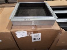 INSULATED GALVANIZED CEILING REGISTER BOXES