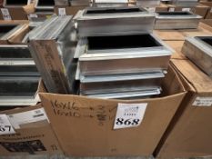 INSULATED GALVANIZED CEILING REGISTER BOXES
