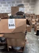 BOXES OF ASSORTED SIZE DUCT STARTING COLLARS