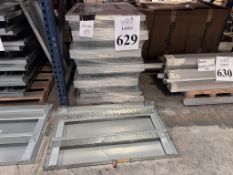 GALVANIZED DRAIN PAN W COPPER PIPE CONNECTION