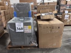 OUTES AIR HANDLER INDOOR AND OUTDOOR SECTION