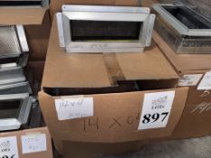 INSULATED GALVANIZED CEILING REGISTER BOXES