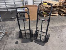 HEAVY DUTY DUAL HANDLE HAND TRUCKS