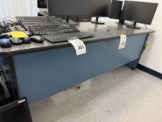 OFFICE DESK & MESH-BACK CHAIR