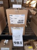 LOT CONSISTING OF S40 TEE 401-007 PVC FITTINGS