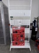 METAL FREE-STANDING DISPLAY RACK