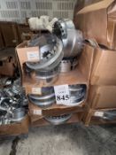 BOXES OF ASSORTED SIZE DUCT STARTING COLLARS