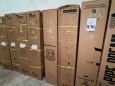 BOXES OF ASSORTED SIZE PIPE INSULATION