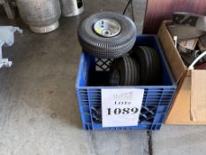 LOT CONSISTING OF ASSORTED HAND TRUCK WHEELS