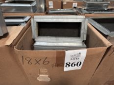 INSULATED GALVANIZED CEILING REGISTER BOXES
