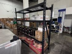 DARK GREY METAL RACK SYSTEM