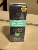 BEE & YOU PROPOLIS RAW HONEY THROAT SPRAY